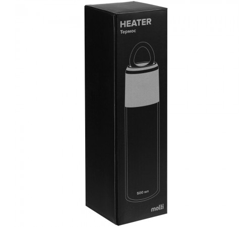 Термос Heater, синий