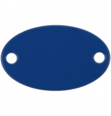 Шильдик металлический Alfa Oval, синий