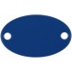 Шильдик металлический Alfa Oval, синий