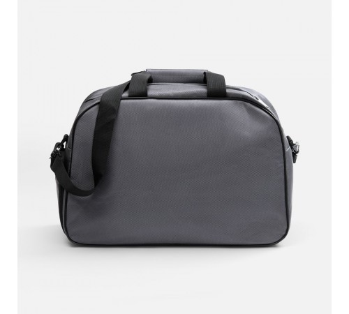 Спортивная сумка Atlantes, светло-серая с черным