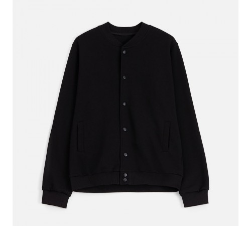 Бомбер унисекс Nuppu, черный