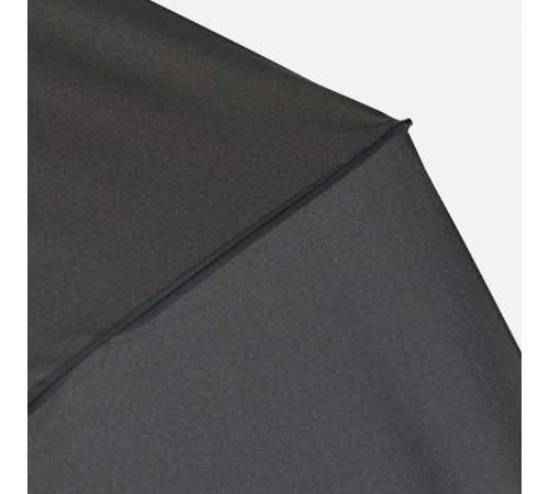 Зонт обратного сложения twoGether с двойным куполом, черный