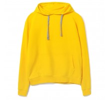 Толстовка с капюшоном Unit Kirenga, желтая