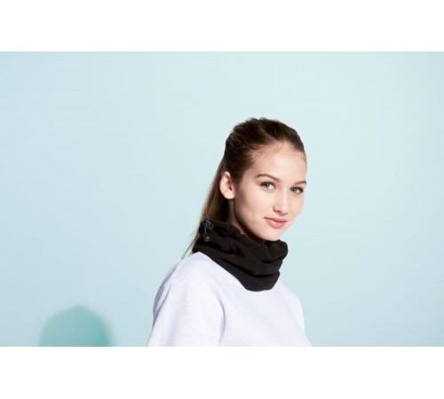 Шапка-шарф с утяжкой Blizzard, темно-синяя