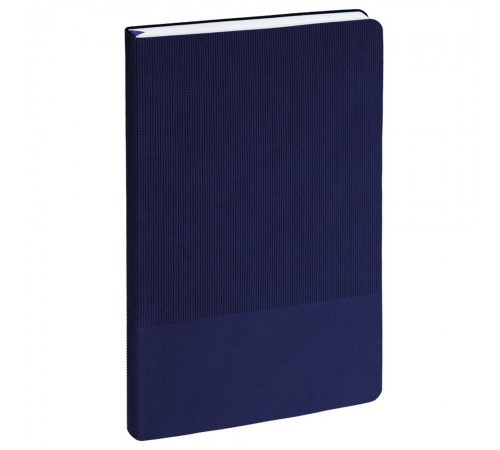 Ежедневник Knit, недатированный, темно-синий