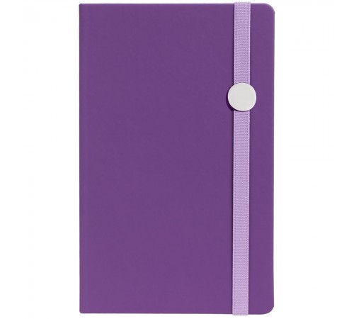 Блокнот Shall Round, фиолетовый