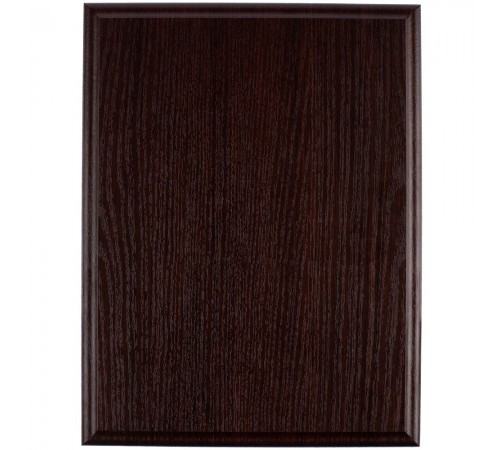 Плакетка Plaque, большая, вишня с золотистой пластиной
