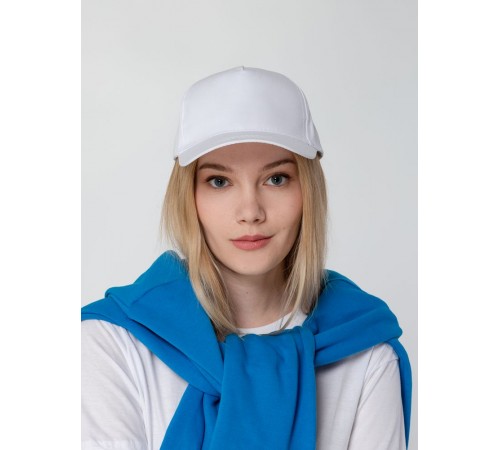 Бейсболка Promo, белая