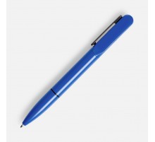 Ручка шариковая Lucenti с подсветкой логотипа, в футляре, синяя