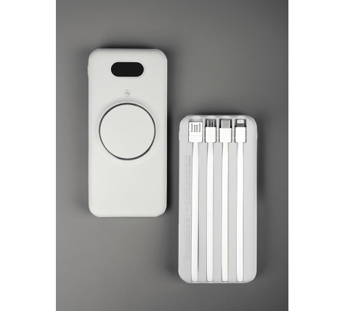 Внешний аккумулятор Omni Pro 10000 мАч, белый