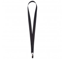 Лента для бейджа Neckband, черная