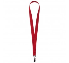 Лента для бейджа Neckband, красная
