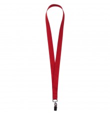 Лента для бейджа Neckband, красная