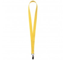 Лента для бейджа Neckband, желтая