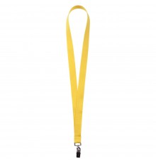 Лента для бейджа Neckband, желтая