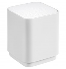 Беспроводная колонка с подсветкой гравировки Glim, белая