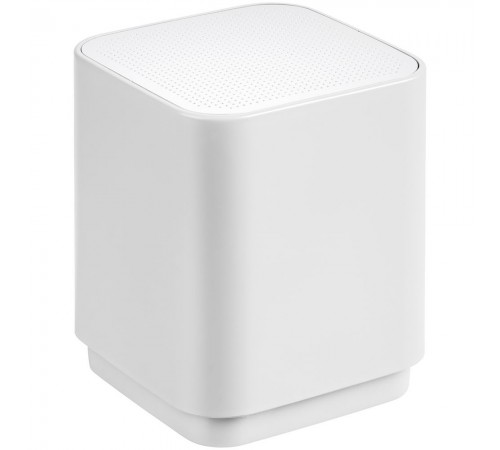 Беспроводная колонка с подсветкой гравировки Glim, белая