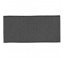 Лейбл тканевый Epsilon, XXS, темно-серый