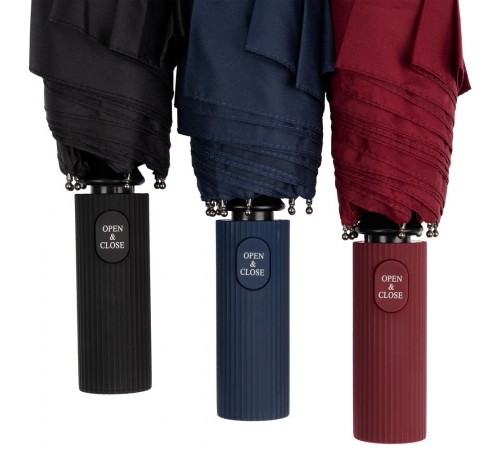 Зонт складной Ribbo, темно-синий