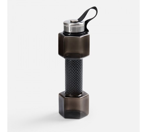 Бутылка для воды Hantelis, черная