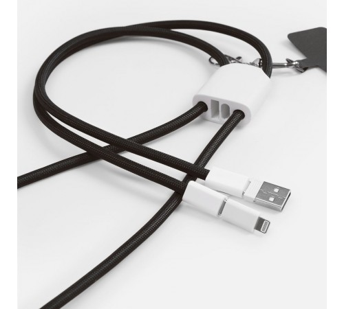 Кабель-ланьярд energyFlex Pro, черный