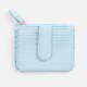 Картхолдер на молнии Unison, голубой