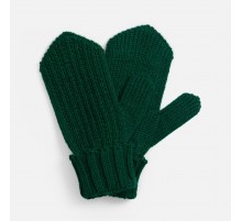 Варежки Nordkyn, темно-зеленые