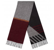 Шарф Charming, коричневый с оранжевым