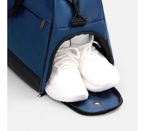 Спортивная сумка Atlantes, синяя с черным