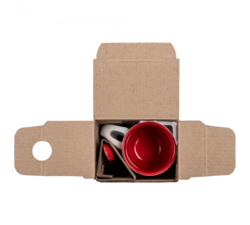 Коробка с окном Lilly, крафт