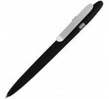 Ручка шариковая Prodir DS5 TSR Metal Clip, черная