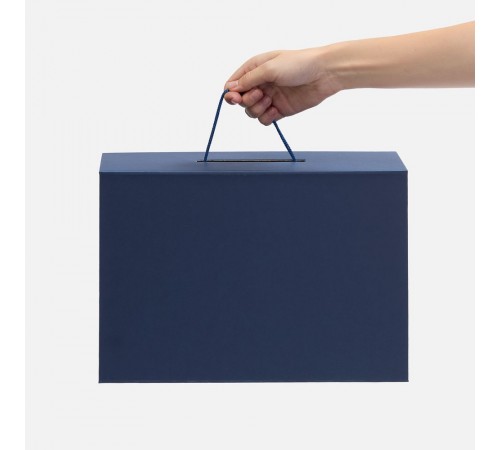 Коробка складная New Case Fold, темно-синяя