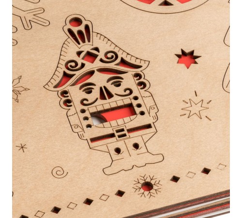 Новогодняя книга «Щелкунчик» с подвесками