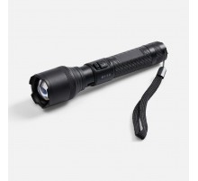 Фонарь аккумуляторный с фокусировкой луча FarSee, черный