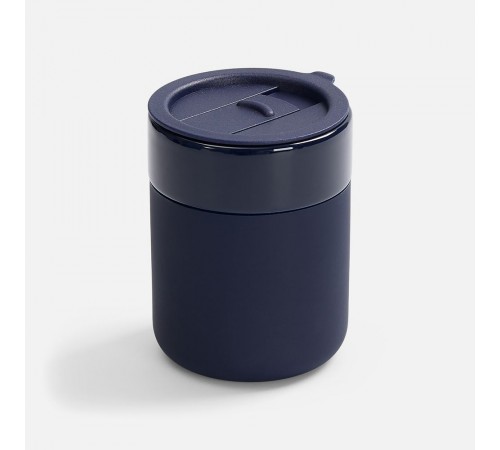 Кружка Nabo с силиконовым держателем, темно-синяя