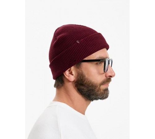 Шапка Ribelle, темно-красная (винная)