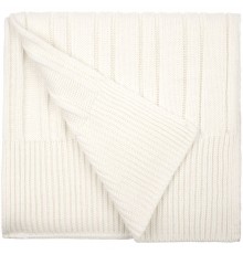 Шарф Knit Beat, белый (молочный)
