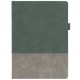 Ежедневник Horizon, недатированный, серый с зеленым