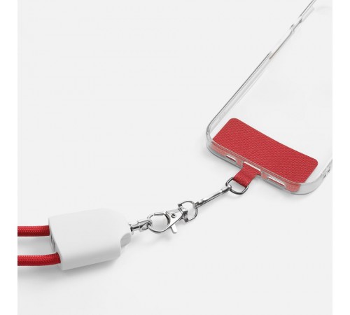 Кабель-ланьярд energyFlex Pro, красный