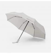 Зонт складной Cloudex, светло-серый