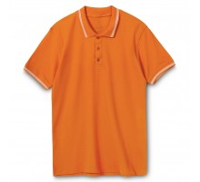 Рубашка поло Virma Stripes, оранжевая
