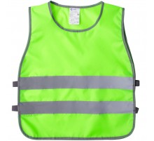 Жилет светоотражающий детский С-2.001Н, желтый неон