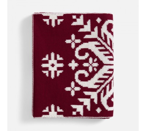 Шарф Wintertude L, красный с белым