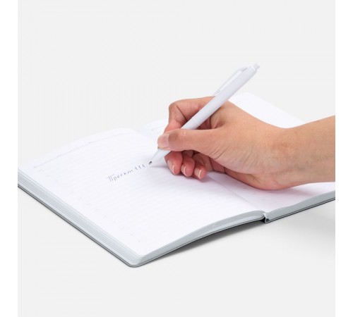 Ручка шариковая Bright Pop, белая