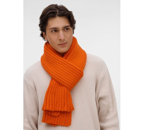 Шарф HappyGo, оранжевый
