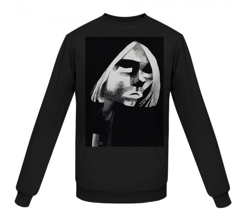 Свитшот «Меламед. Kurt Cobain», черный