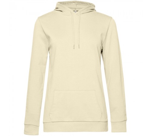 Толстовка с капюшоном женская Hoodie, светло-желтая