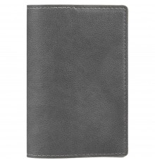 Обложка для паспорта Petrus, серая