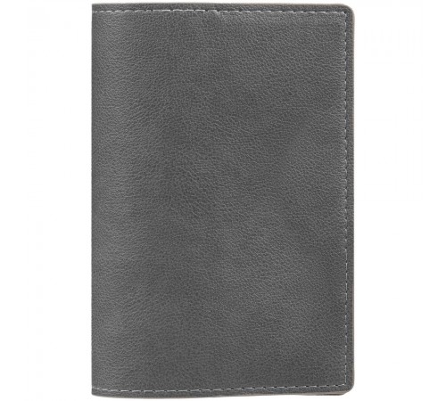 Обложка для паспорта Petrus, серая
