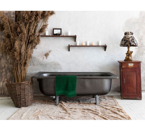 Полотенце Molan, среднее, темно-зеленое